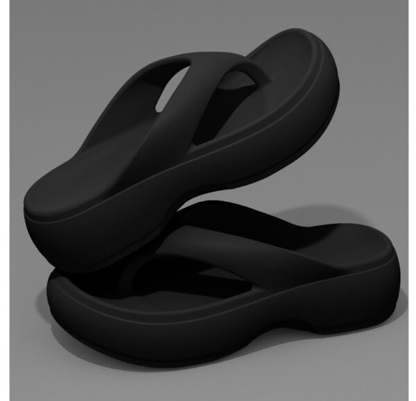 Chunky Platform Flip Flops - Image 2