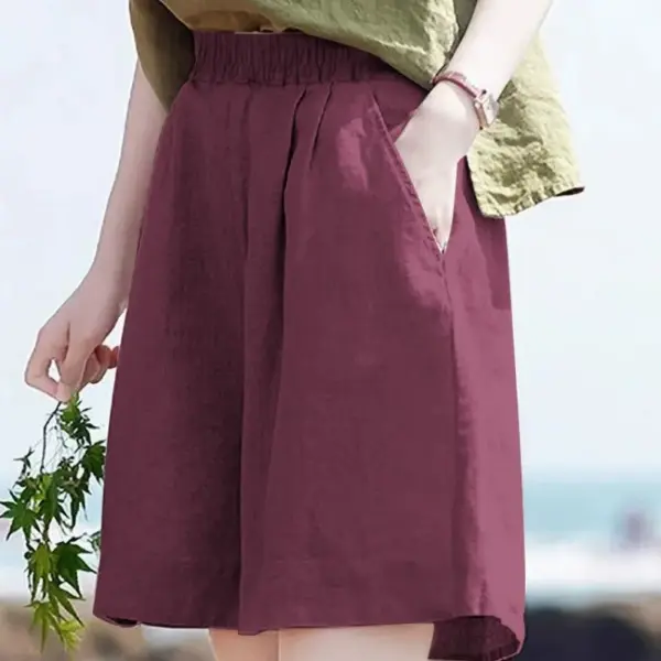 Linen Shorts - Image 2