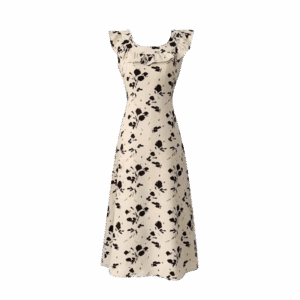Petal Flutter Dress