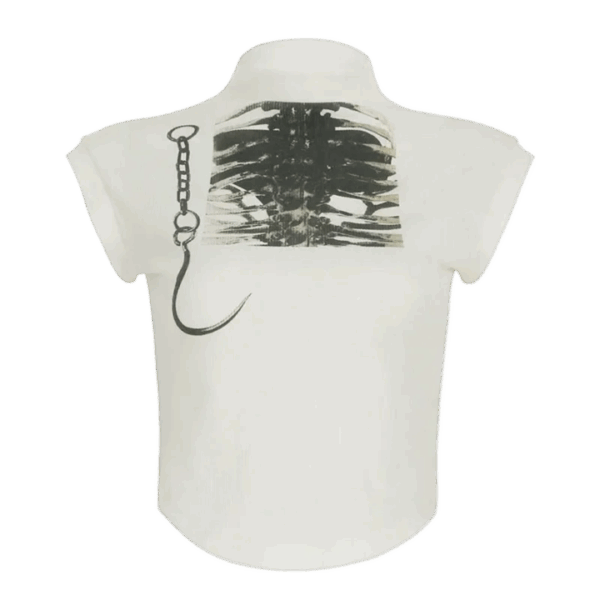 Spicy Babe Bone Print Tee